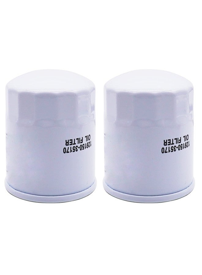AIB2C 129150-35170 129150-35153 Oil Filter Compatible with Yanmar 4JH Series Engines 2 Packs - Image 3